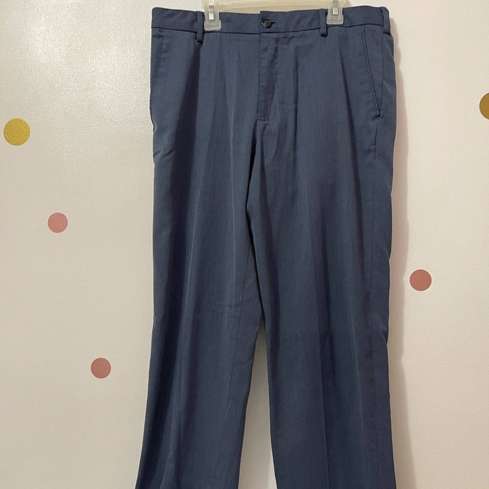 Van Heusen Mens Navy Blue dress pant